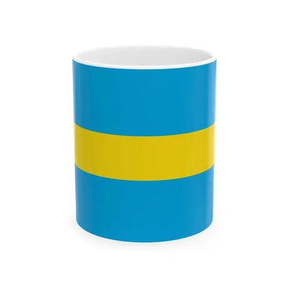 Flag of the Crimean Republic (Russia) White Coffee Mug 11oz - Go Mug Yourself