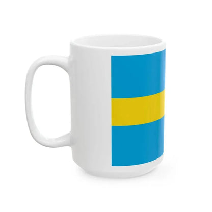 Flag of the Crimean Republic (Russia) White Coffee Mug - Go Mug Yourself