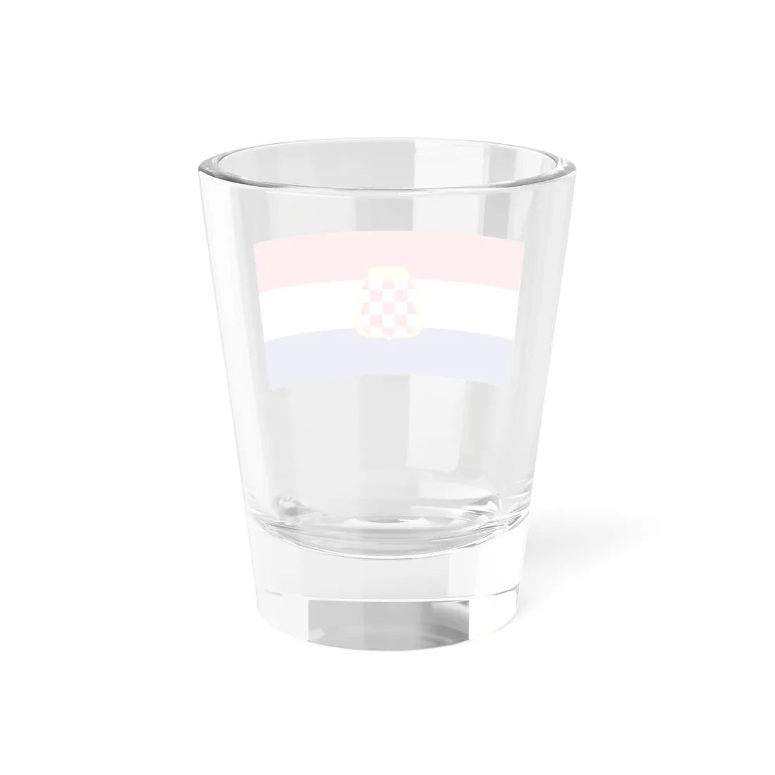 Flag of the Croatian Republic of Herzeg-Bosnia (Bosnia and Herzegovina) Shot Glass 1.5oz - Go Mug Yourself