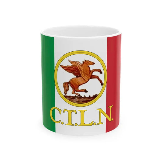 Flag of the CTLN (Italy) White Coffee Mug 11oz - Go Mug Yourself