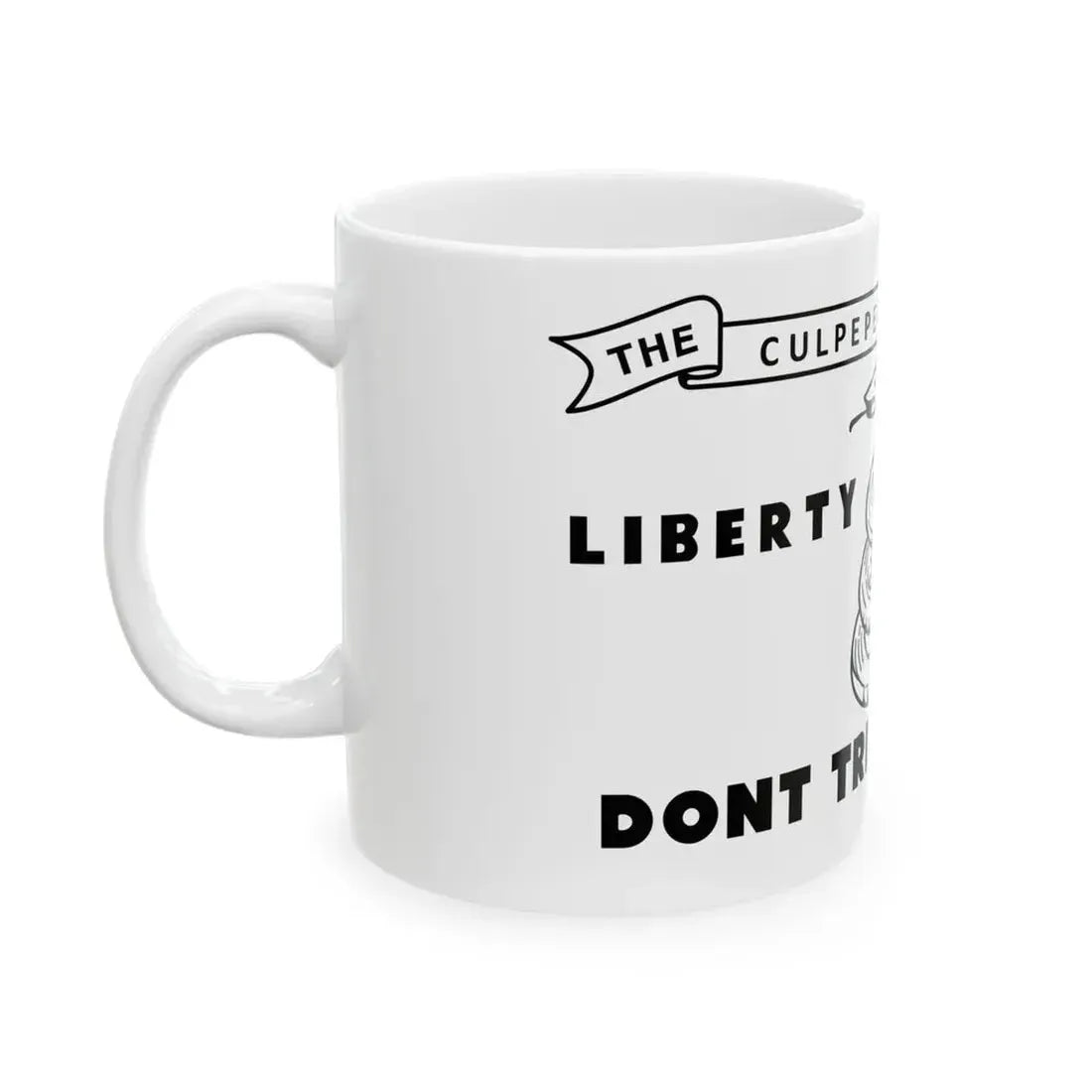 Flag of the Culpeper Minutemen (United States) White Coffee Mug - Go Mug Yourself
