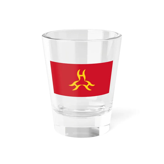 Flag of the Cultural Center of the Philippines (Philippines) Shot Glass 1.5oz 1.5oz - Go Mug Yourself