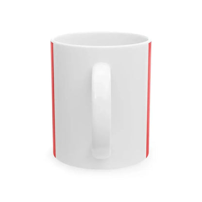 Flag of the Customs of the Peoples Republic of China (China) White Coffee Mug - Go Mug Yourself