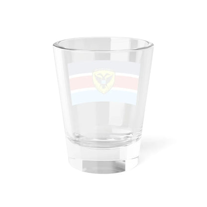 Flag of the Cypriot National Guard General Staff (Cyprus) Shot Glass 1.5oz - Go Mug Yourself