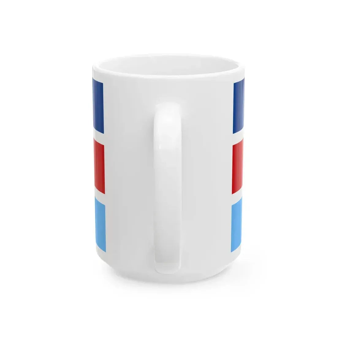Flag of the Cypriot National Guard General Staff (Cyprus) White Coffee Mug - Go Mug Yourself