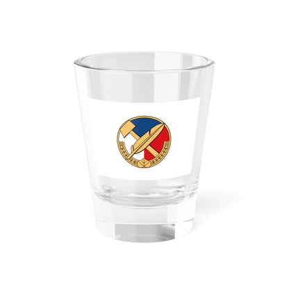 Flag of the Czech National Social Party (Czech Republic) Shot Glass 1.5oz 1.5oz - Go Mug Yourself