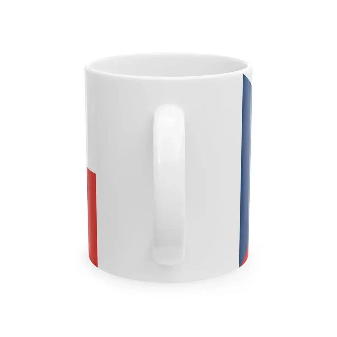 Flag of the Czech Republic 16-9 (Czech Republic) White Coffee Mug - Go Mug Yourself