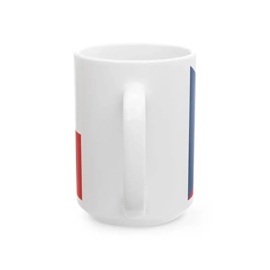 Flag of the Czech Republic 16-9 (Czech Republic) White Coffee Mug - Go Mug Yourself