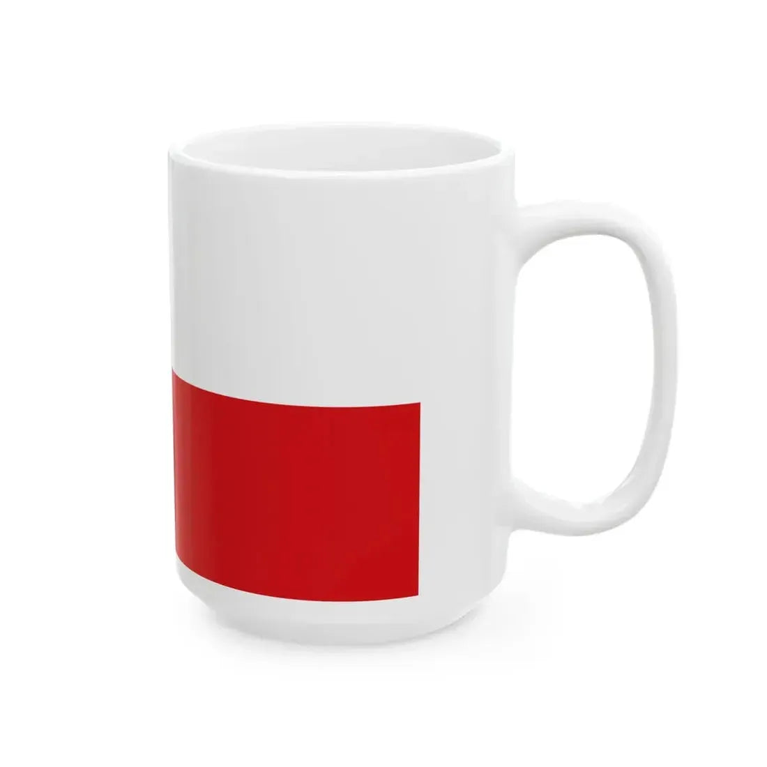 Flag of the Czech Republic 16-9 (Czech Republic) White Coffee Mug - Go Mug Yourself
