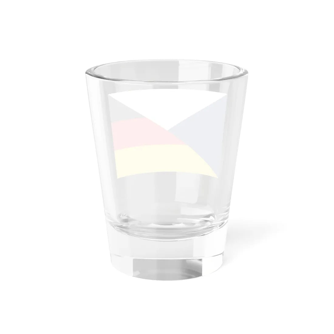 Flag of the Czech Republic and Germany (Czech Republic) Shot Glass 1.5oz - Go Mug Yourself