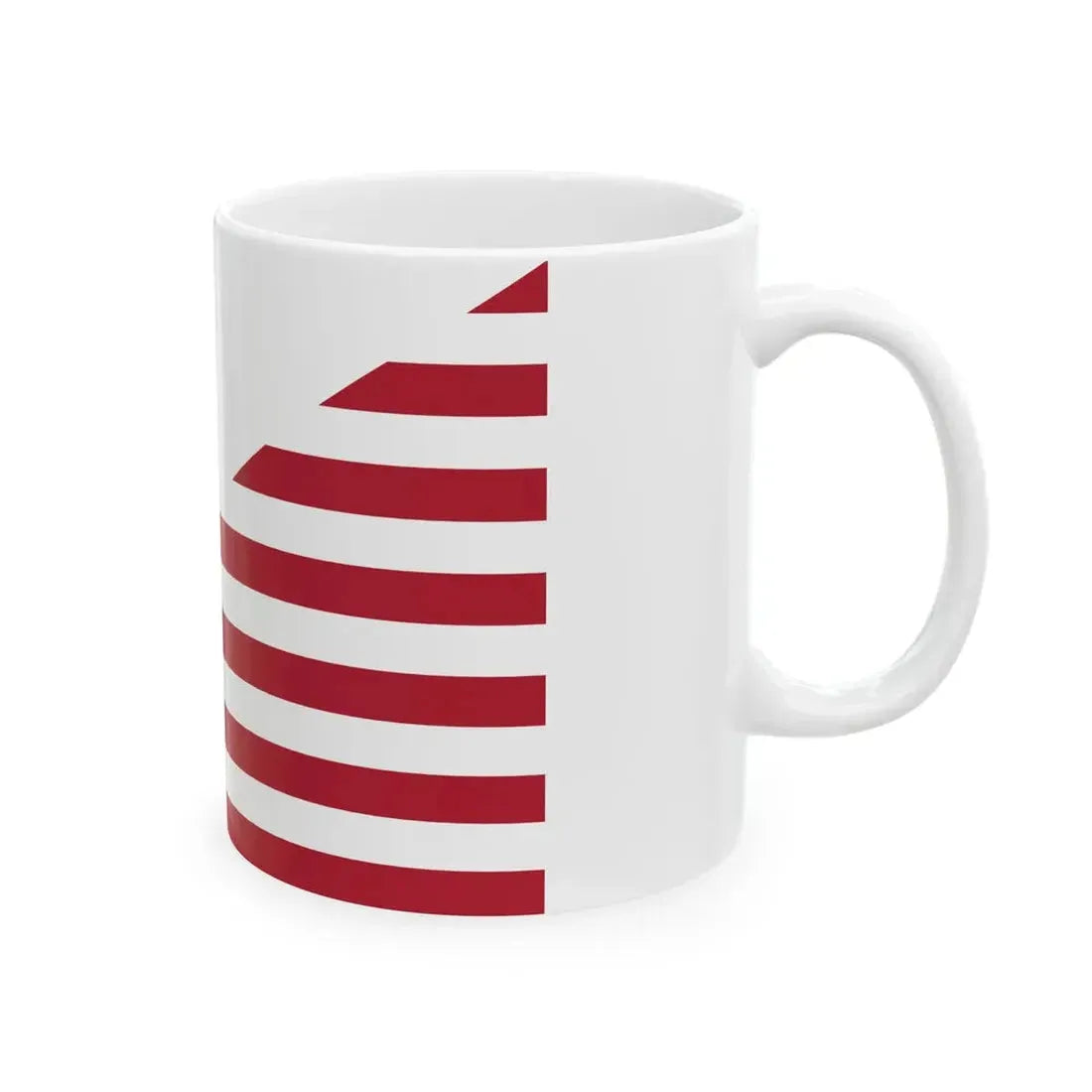 Flag of the Czech Republic and the United States (Czech Republic) White Coffee Mug - Go Mug Yourself