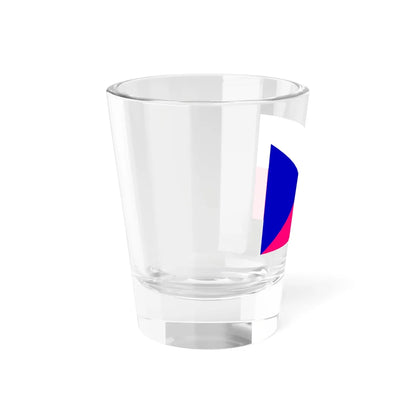 Flag of the Czech Republic Bisexual (Czech Republic) Shot Glass 1.5oz - Go Mug Yourself
