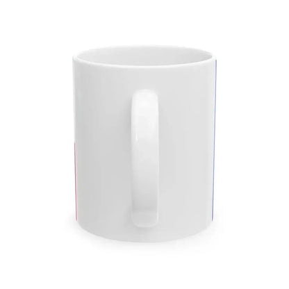 Flag of the Czech Republic Bisexual (Czech Republic) White Coffee Mug - Go Mug Yourself