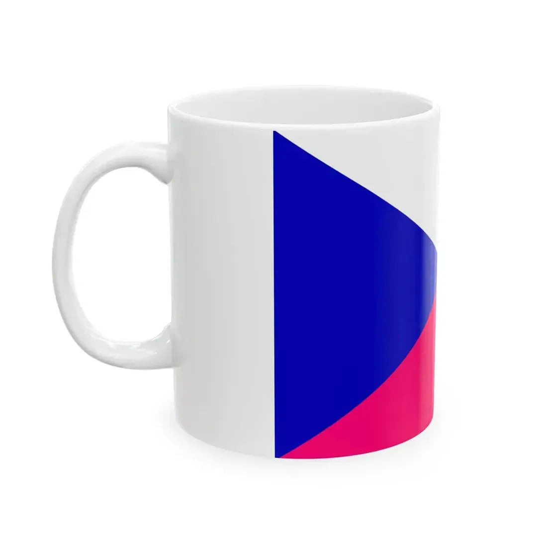 Flag of the Czech Republic Bisexual (Czech Republic) White Coffee Mug - Go Mug Yourself