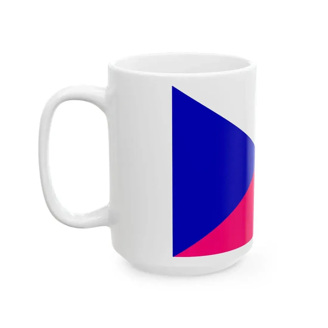 Flag of the Czech Republic Bisexual (Czech Republic) White Coffee Mug - Go Mug Yourself