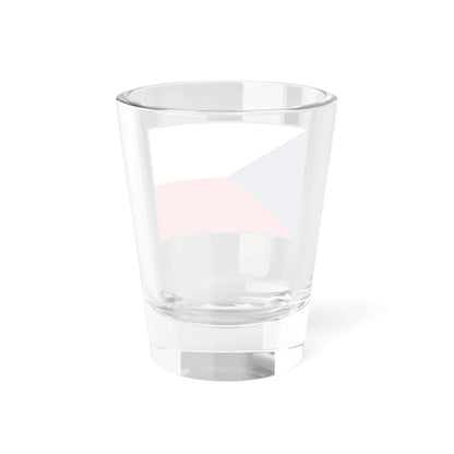 Flag of the Czech Republic bordered (Czech Republic) Shot Glass 1.5oz - Go Mug Yourself