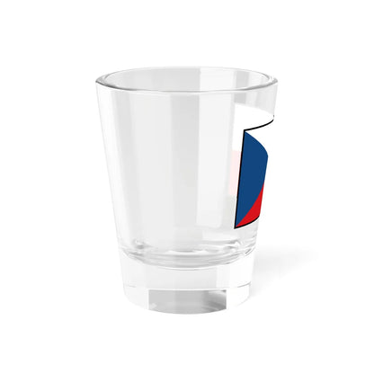 Flag of the Czech Republic bordered (Czech Republic) Shot Glass 1.5oz - Go Mug Yourself