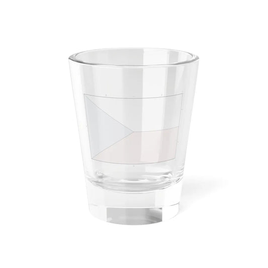 Flag of the Czech Republic construction sheet (Czech Republic) Shot Glass 1.5oz 1.5oz - Go Mug Yourself