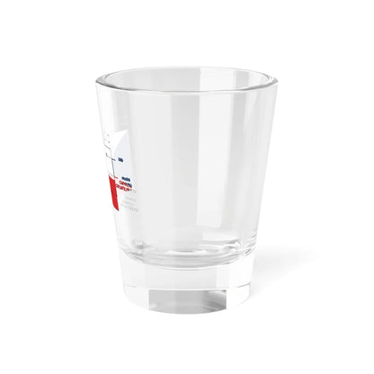 Flag of the Czech Republic - dimensions - cs (Czech Republic) Shot Glass 1.5oz - Go Mug Yourself