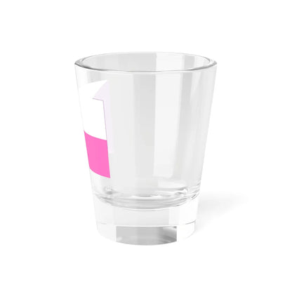 Flag of the Czech Republic Vaporwave pink edition (Czech Republic) Shot Glass 1.5oz - Go Mug Yourself