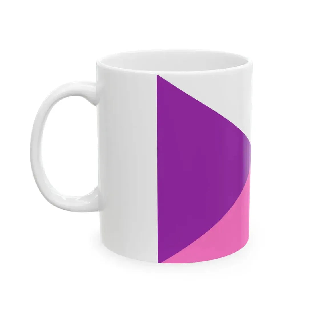 Flag of the Czech Republic Vaporwave pink edition (Czech Republic) White Coffee Mug - Go Mug Yourself