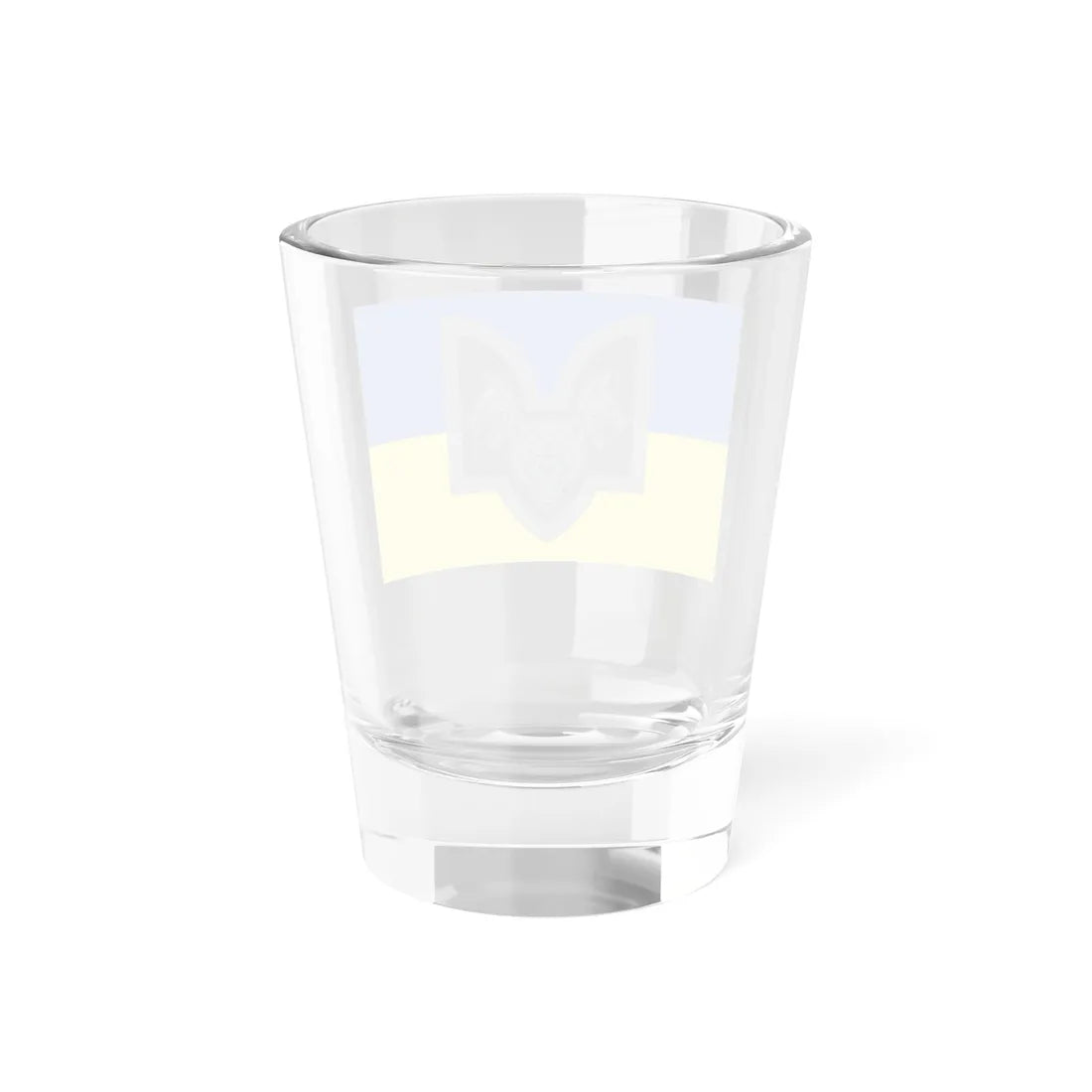 Flag of the Da Vinci Wolves Battalion variant 2 (Ukraine) Shot Glass 1.5oz - Go Mug Yourself