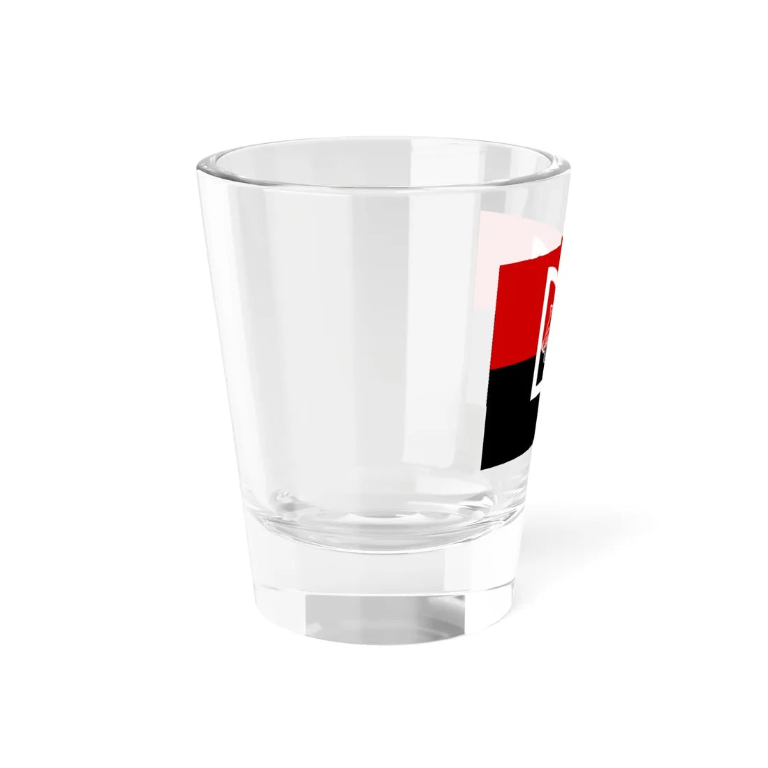 Flag of the Da Vinci Wolves Battalion variant 3 (Ukraine) Shot Glass 1.5oz - Go Mug Yourself