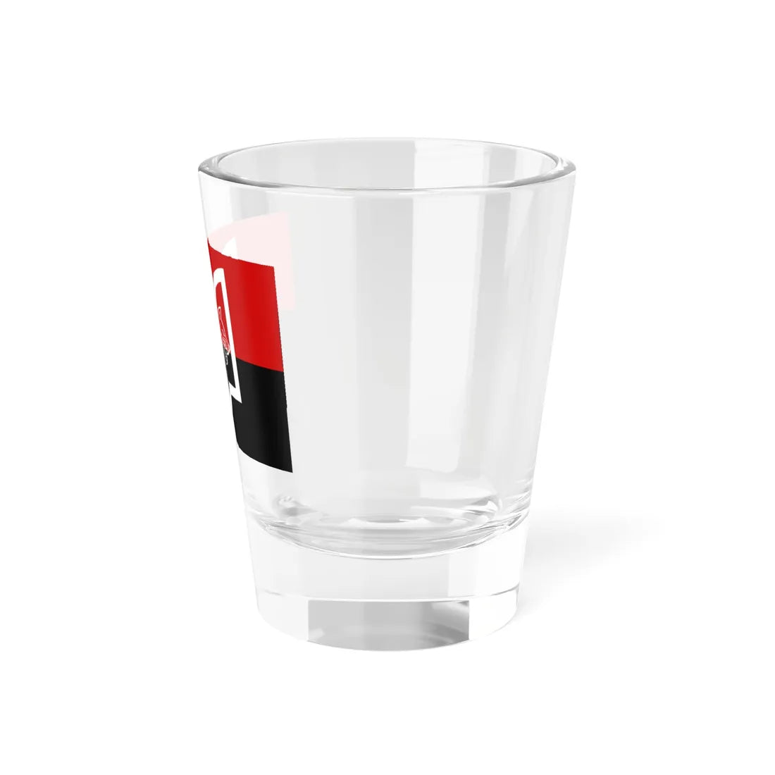 Flag of the Da Vinci Wolves Battalion variant 3 (Ukraine) Shot Glass 1.5oz - Go Mug Yourself
