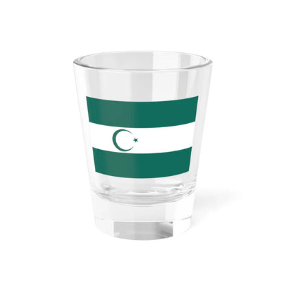 Flag of the Dagestan protesters 2022 (Russia) Shot Glass 1.5oz 1.5oz - Go Mug Yourself