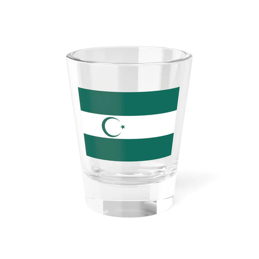 Flag of the Dagestan protesters 2022 (Russia) Shot Glass 1.5oz 1.5oz - Go Mug Yourself