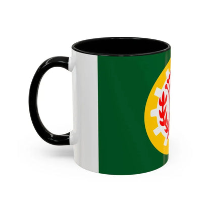 Flag of the Dakahlia Governorate Egypt - Accent Coffee Mug - Go Mug Yourself