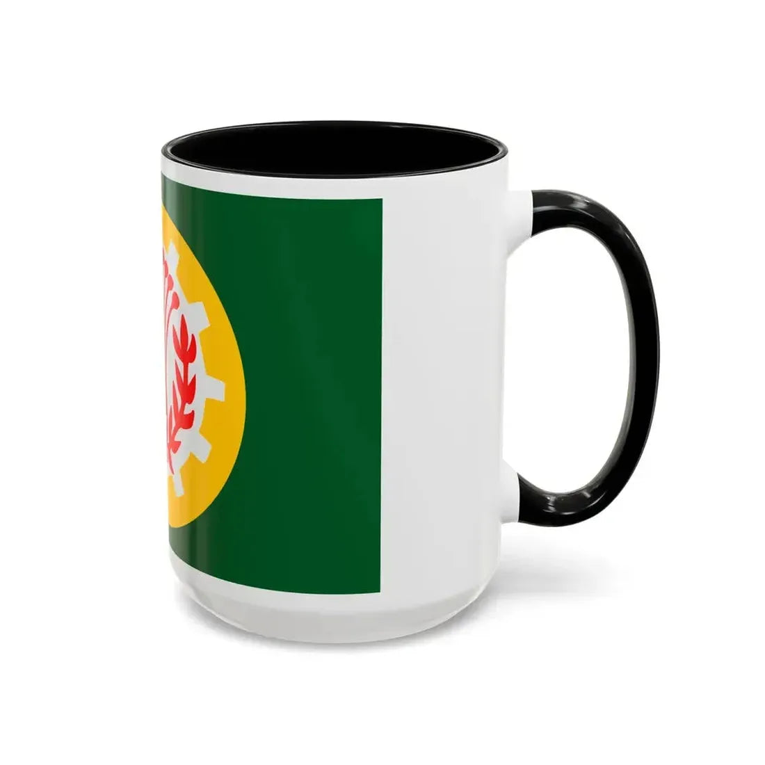 Flag of the Dakahlia Governorate Egypt - Accent Coffee Mug - Go Mug Yourself