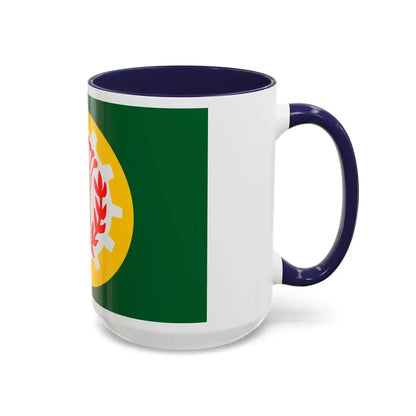 Flag of the Dakahlia Governorate Egypt - Accent Coffee Mug - Go Mug Yourself