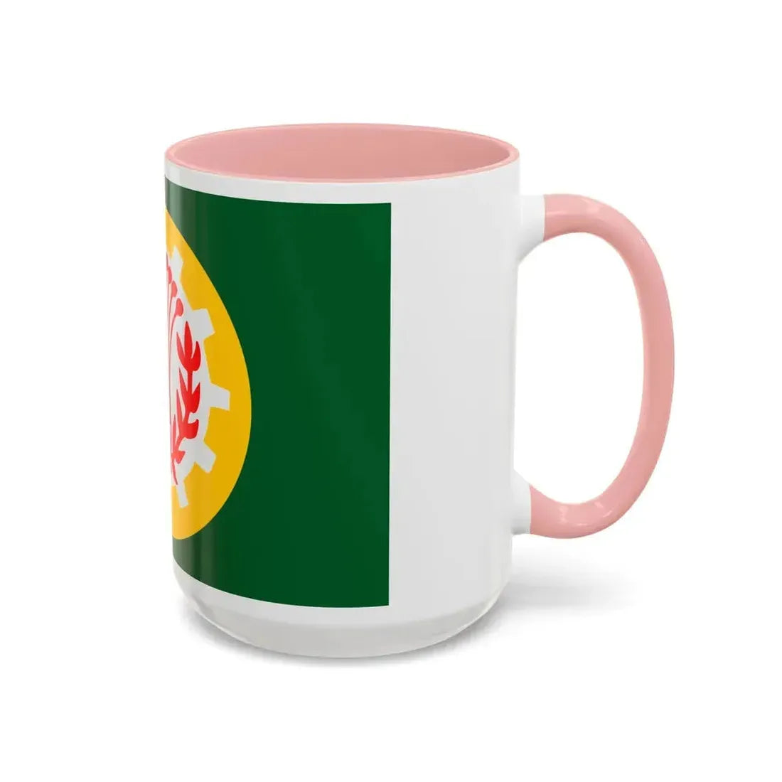 Flag of the Dakahlia Governorate Egypt - Accent Coffee Mug - Go Mug Yourself