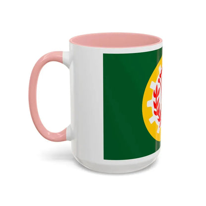 Flag of the Dakahlia Governorate Egypt - Accent Coffee Mug - Go Mug Yourself