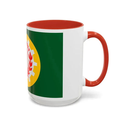 Flag of the Dakahlia Governorate Egypt - Accent Coffee Mug - Go Mug Yourself