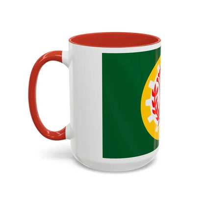 Flag of the Dakahlia Governorate Egypt - Accent Coffee Mug - Go Mug Yourself