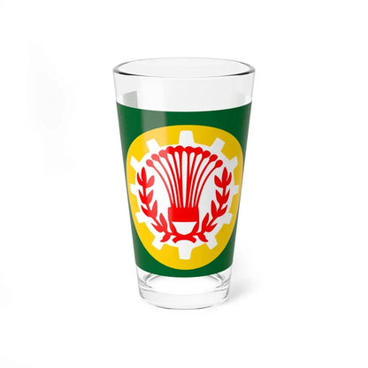 Flag of the Dakahlia Governorate Egypt - Pint Glass 16oz 16oz - Go Mug Yourself