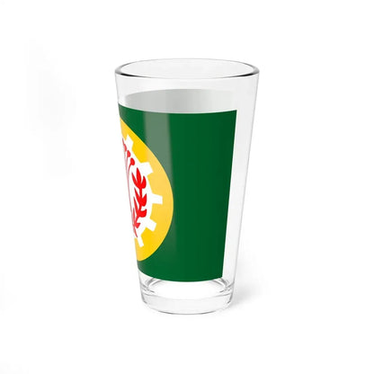 Flag of the Dakahlia Governorate Egypt - Pint Glass 16oz - Go Mug Yourself