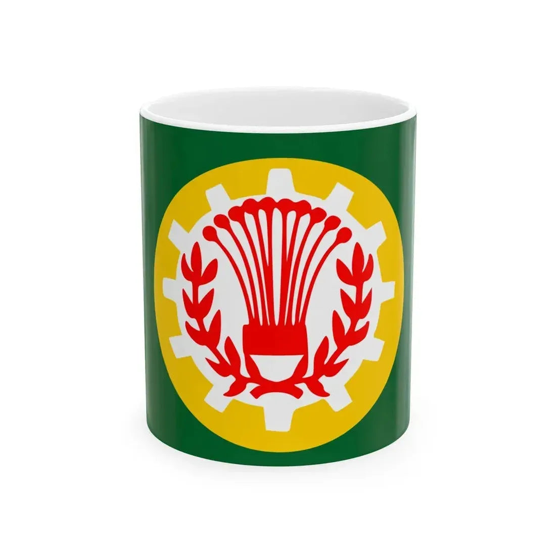 Flag of the Dakahlia Governorate Egypt - White Coffee Mug 11oz - Go Mug Yourself