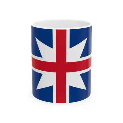 Flag of the Damara Confederation 1864 (Namibia) White Coffee Mug 11oz - Go Mug Yourself