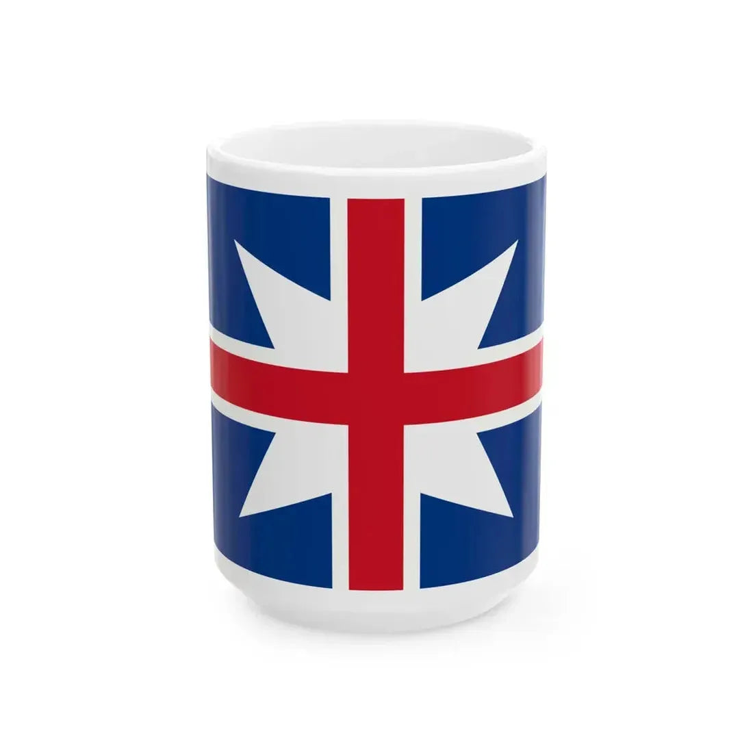 Flag of the Damara Confederation 1864 (Namibia) White Coffee Mug 15oz - Go Mug Yourself