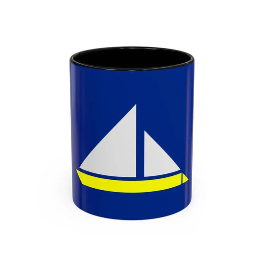 Flag of the Damietta Governorate Egypt - Accent Coffee Mug 11oz Black - Go Mug Yourself