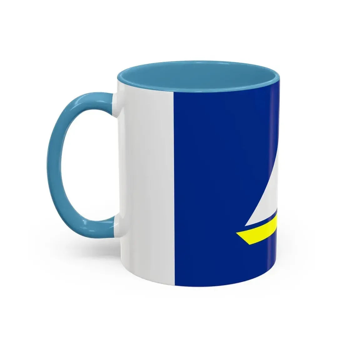 Flag of the Damietta Governorate Egypt - Accent Coffee Mug - Go Mug Yourself