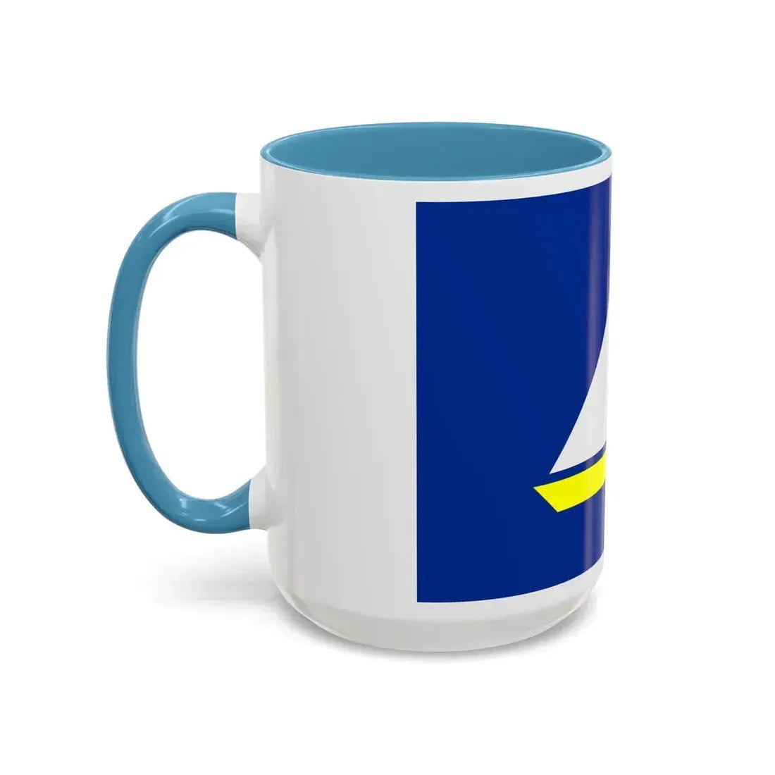 Flag of the Damietta Governorate Egypt - Accent Coffee Mug - Go Mug Yourself