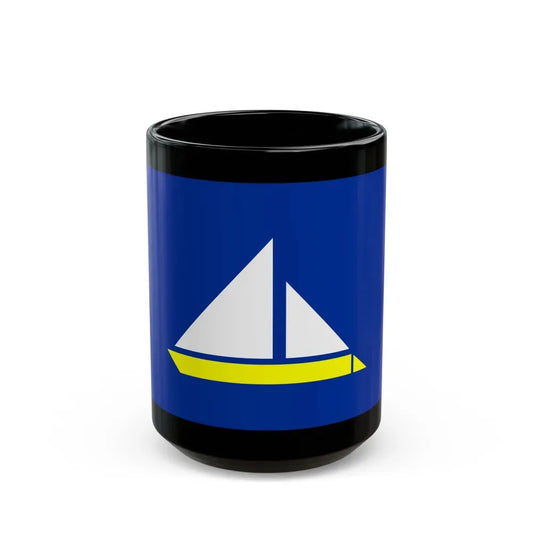 Flag of the Damietta Governorate Egypt - Black Coffee Mug 15oz - Go Mug Yourself
