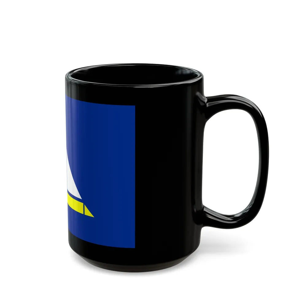 Flag of the Damietta Governorate Egypt - Black Coffee Mug-Go Mug Yourself