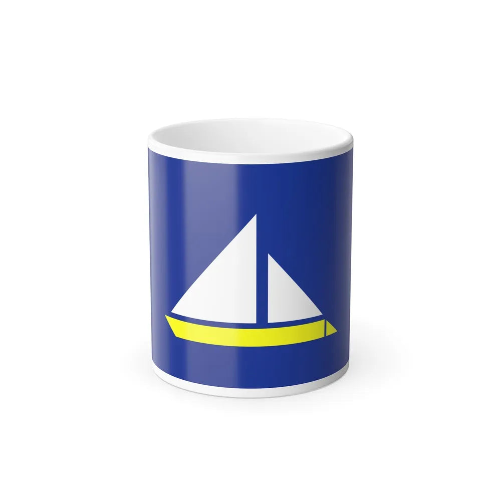 Flag of the Damietta Governorate Egypt - Color Changing Coffee Mug-11oz-Go Mug Yourself