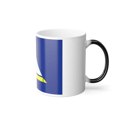 Flag of the Damietta Governorate Egypt - Color Changing Coffee Mug-Go Mug Yourself