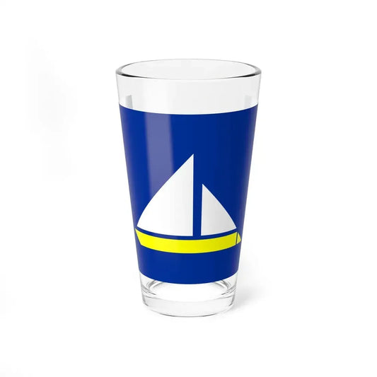 Flag of the Damietta Governorate Egypt - Pint Glass 16oz 16oz - Go Mug Yourself